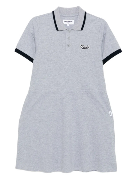  Chocoolate Polo Dress - Grey 