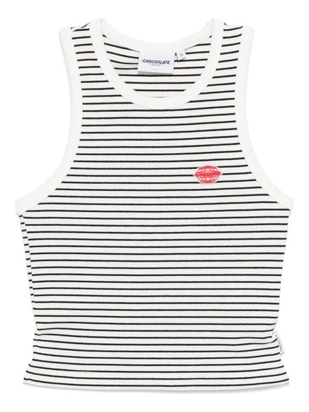  Chocoolate Ribbed Tank Top - Neutrals 