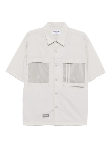  Chocoolate Short-sleeved Shirt - Grey 