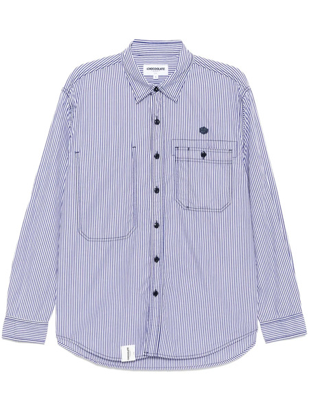  Chocoolate Striped Shirt - Blue 
