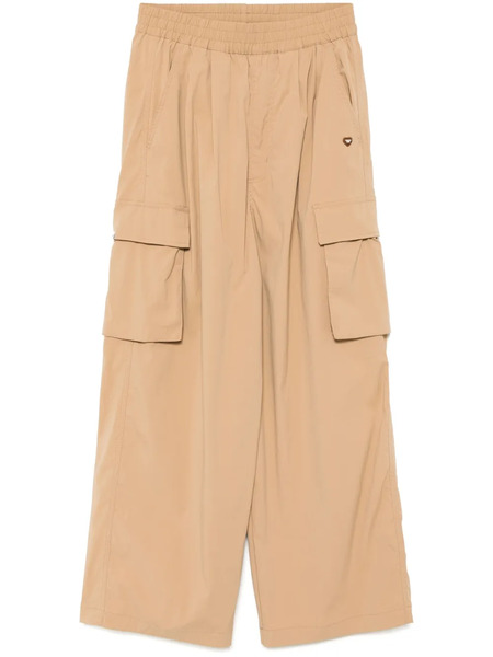  Chocoolate Wide-leg Cargo Pants - Neutrals 