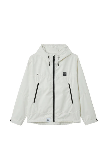  Chocoolate Zip-up Hooded Jacket - White 