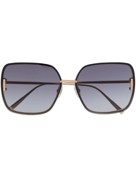  Chopard Eyewear Square-frame Tinted Sunglasses - Black 