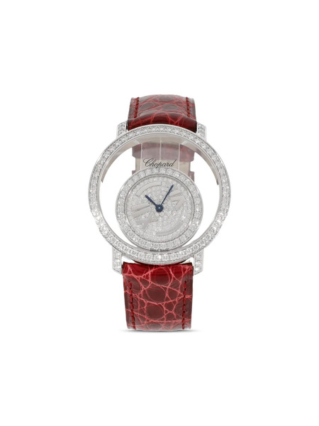  Chopard Pre-owned Happy Diamonds 36mm - White 