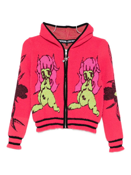  Chopova Lowena My Name Is Tiny Cardigan - Pink 