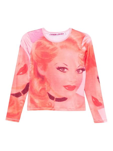  Chopova Lowena Pinky T-shirt - Red 