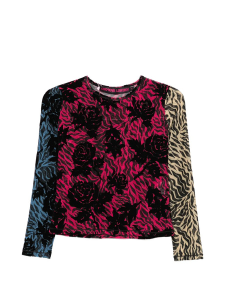  Chopova Lowena Totally Tiger Top - Black 