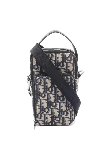  Christian Dior Pre-owned 2010s Micro Rider Pouch - Neutrals 