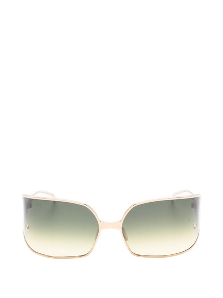 Christian Roth Geometric-frame Sunglasses - Gold 