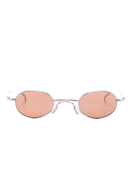  Christian Roth Oval-frame Sunglasses - Pink 