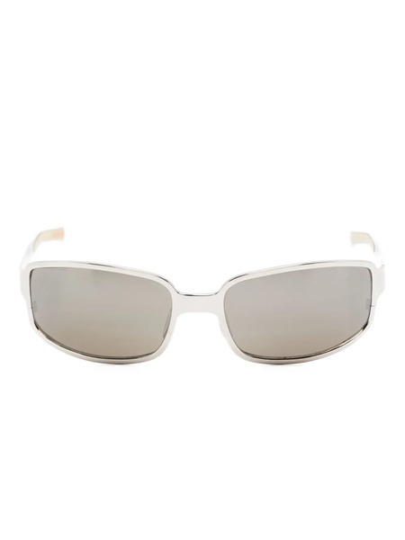  Christian Roth Rectangle-frame Sunglasses - Silver 