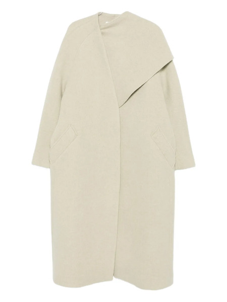  Christian Wijnants Callos Asymmetric Coat - Neutrals 