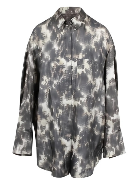  Christian Wijnants Taheras Printed Shirt - Grey 