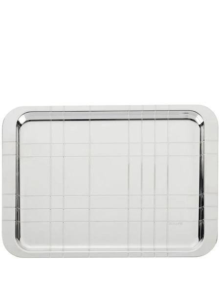  Christofle Graphik Rectangular Tray (21cm X 30cm) - Silver 