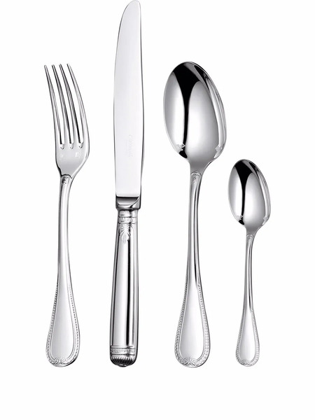  Christofle Malmaison 48-piece Flatware Set (12-person Setting) - Silver 