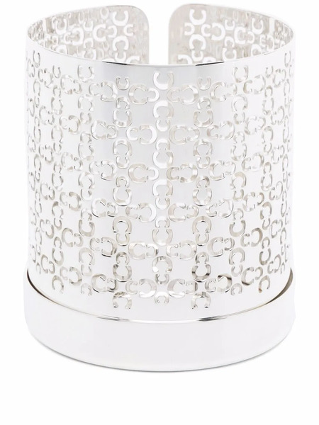  Christofle Small Iconik Hurricane Candle Holder - Silver 