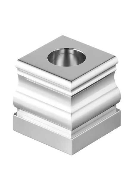  Christofle Small Perspectives Al Candle Holder - Silver 