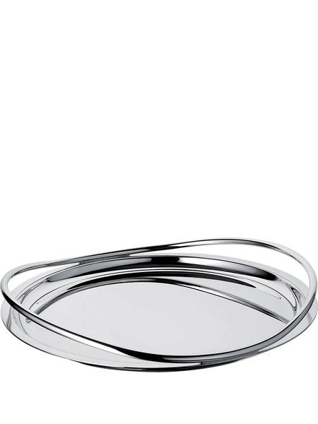  Christofle Vertigo Round Tray (39cm) - Silver 
