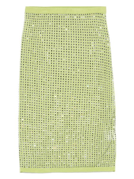  Christopher Esber Crystal-embellished Midi Skirt - Green 