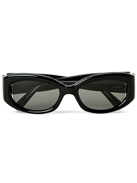  Christopher Esber Davies Beluga Round-frame Sunglasses - Black 