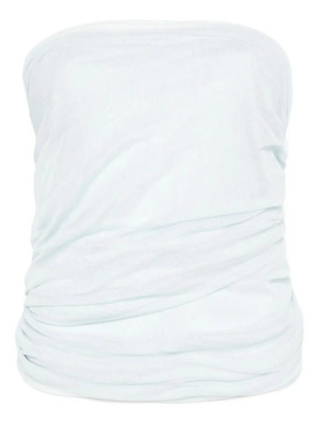  Christopher Esber Draped Strapless Top - Blue 