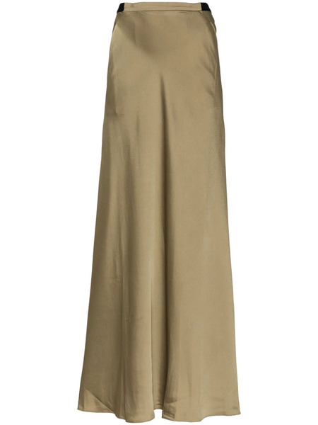  Christopher Esber Front Pocket Bias Maxi Skirt - Neutrals 