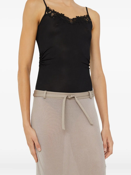  Christopher Esber Hibiscus-embroidered Body - Black 