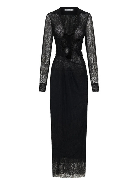  Christopher Esber Lace Venus Maxi Dress - Black 