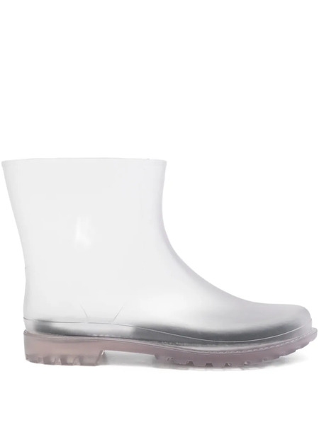  Christopher Esber Lug-sole Translucent Rain Boots - Grey 