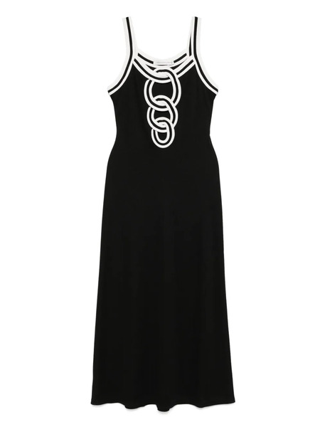  Christopher Esber Multi Verner Linked Chain Dress - Black 