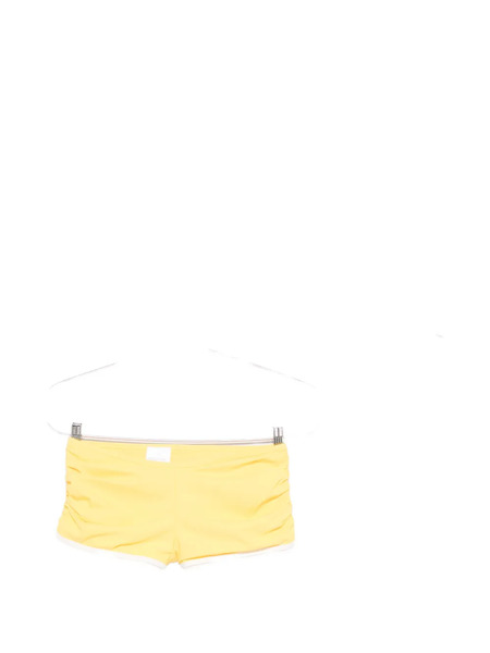  Christopher Esber Oasis Ruched Boyshorts - Yellow 