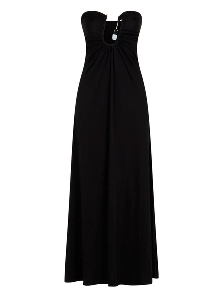  Christopher Esber Stone-embellished Strapless Dress - Black 