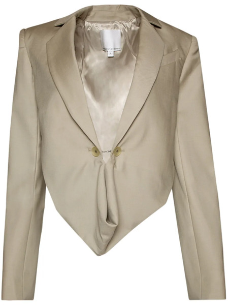  Christopher Esber Talus Cropped Blazer - Neutrals 