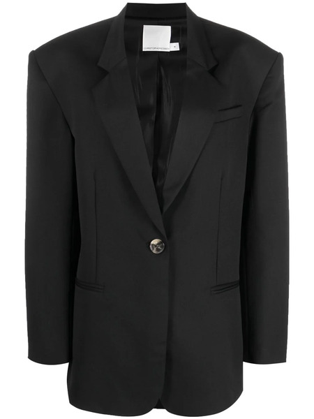  Christopher Esber The Bermuda Oversize Blazer - Black 