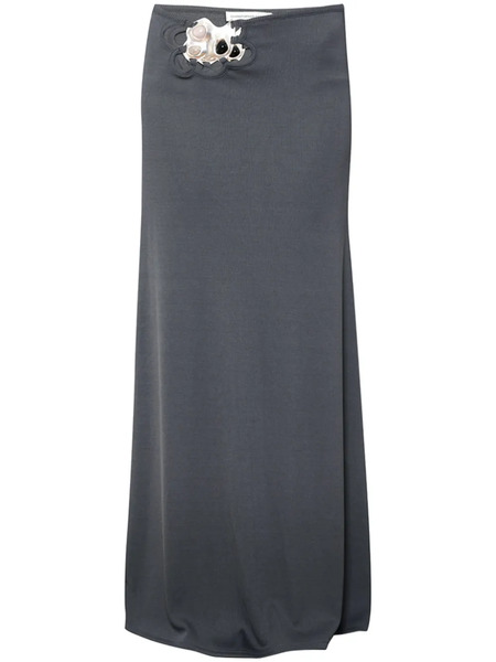  Christopher Esber Trio Stone Maxi Skirt - Grey 