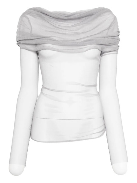  Christopher Esber Veiled Top - Grey 