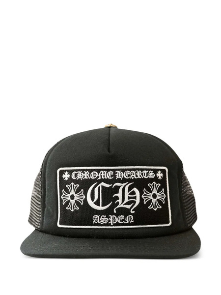  Chrome Hearts Aspen Exclusivee Trucker Cap - Black 
