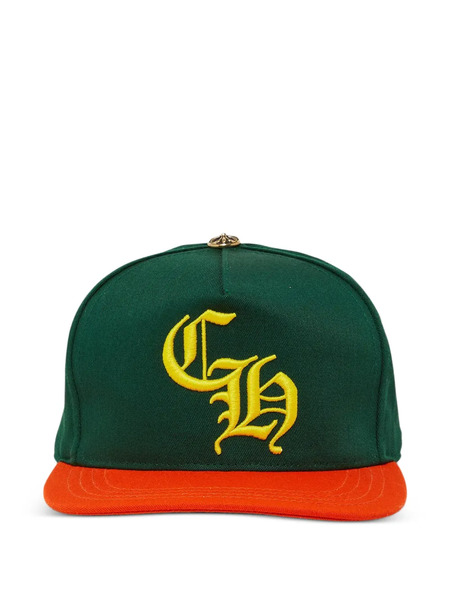  Chrome Hearts Embroidered-logo Trucker Cap - Green 