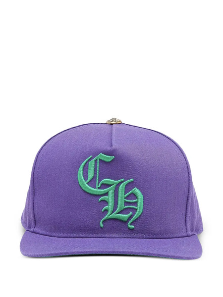 Chrome Hearts Embroidered Trucker Hat - Purple 