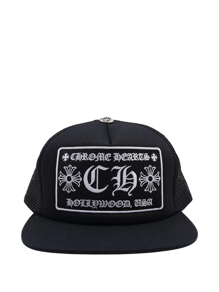  Chrome Hearts Hollywood Cap - Black 