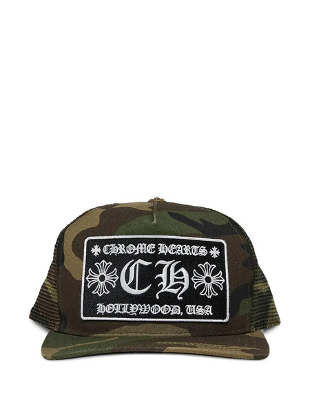  Chrome Hearts Hollywood Trucker Hat - Green 