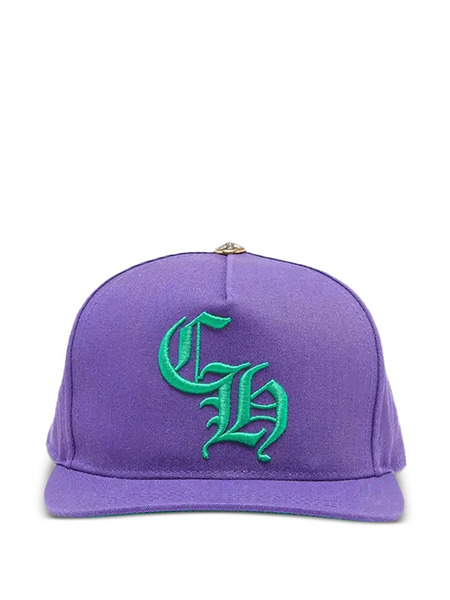  Chrome Hearts Logo-embroidered Baseball Cap - Purple 