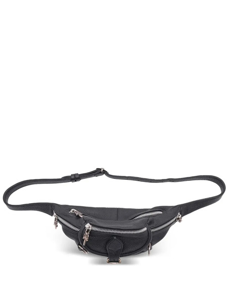  Chrome Hearts Mini Zip Belt Bag - Black 