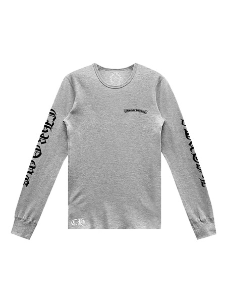 Chrome Hearts Scroll Design T-shirt - Grey 