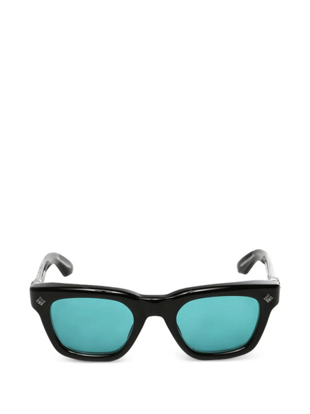  Chrome Hearts Square-frame Sunglasses - Black 