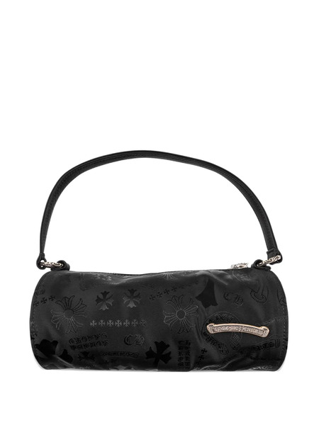  Chrome Hearts Stencil Monogram Shoulder Bag - Black 
