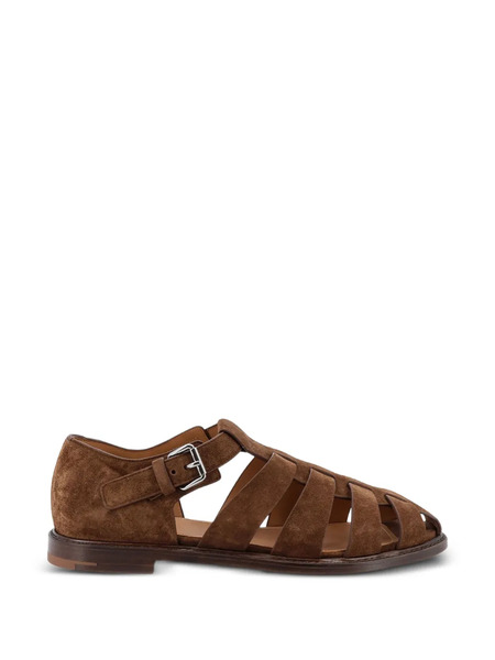  Church's Buckle Strap Sandals - Brown 