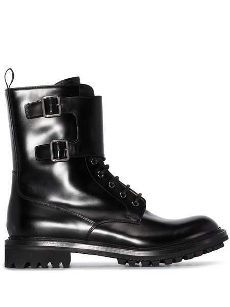  Church's Carly Lace-up Derby Boots - Black 