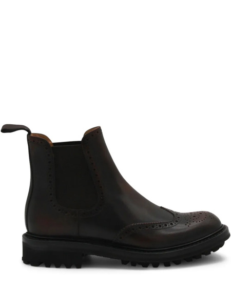  Church's Leather Chelsea Boots - Brown 