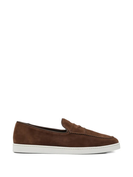  Church's Peebles Suede Loafers - Brown 